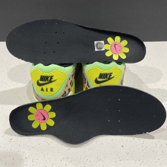 Nike Air Max 90 LX Dancefloor Green LUX 90s Women’s 8 Pre-Owned CW3499-300 - Picture 12 of 14